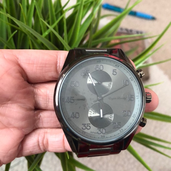 Stainless Steel Quartz Movement Mens Watch NWOB - Picture 6 of 7